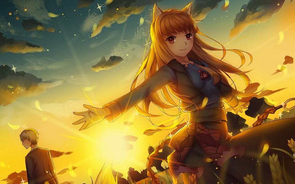 Spice and wolf wallpaper 2